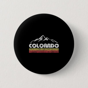 Chapa Redonda De 5 Cm Vintage Colorado Retro Ciclismo