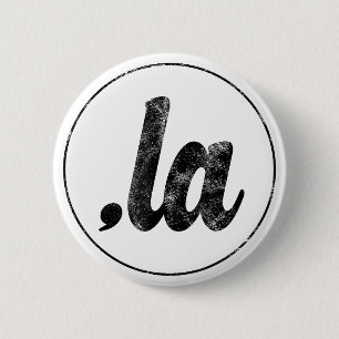 Chapa Redonda De 5 Cm Vintage retro Comma La Harris 2024 para hombres mu