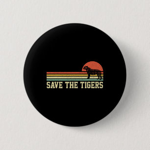 Chapa Redonda De 5 Cm Vintage Salve A Los Tigres De La Camiseta Doy A Lo