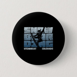 Chapa Redonda De 5 Cm Vintage Sno