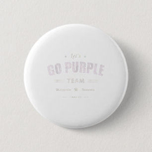 Chapa Redonda De 5 Cm Vintage Vamos Purple Team Campamento De Verano Gue