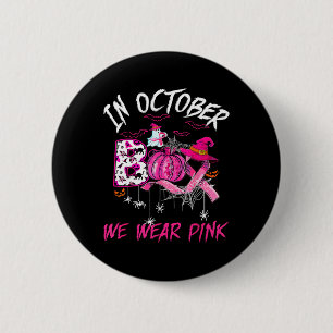 Chapa Redonda De 5 Cm Vintage Wear Pink Mama Cancer Warrior Cute Fantasm