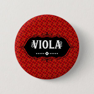 Chapa Redonda De 5 Cm Viola Emblem