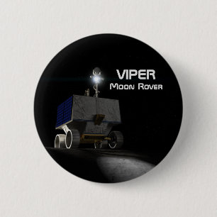 Chapa Redonda De 5 Cm VIPER Moon Rover
