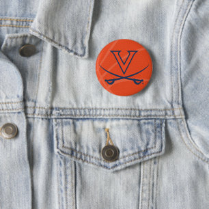 Chapa Redonda De 5 Cm Virginia Cavaliers