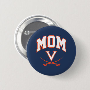 Chapa Redonda De 5 Cm Virginia Cavaliers Mom