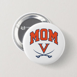 Chapa Redonda De 5 Cm Virginia Cavaliers Mom