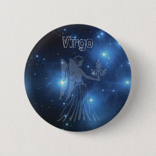 Chapa Redonda De 5 Cm Virgo
