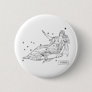 Chapa Redonda De 5 Cm Virgo