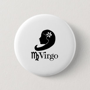 Chapa Redonda De 5 Cm Virgo - vírgenes