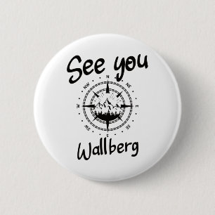 Chapa Redonda De 5 Cm Visita Wallberg Alemania Vacation Ski Comp