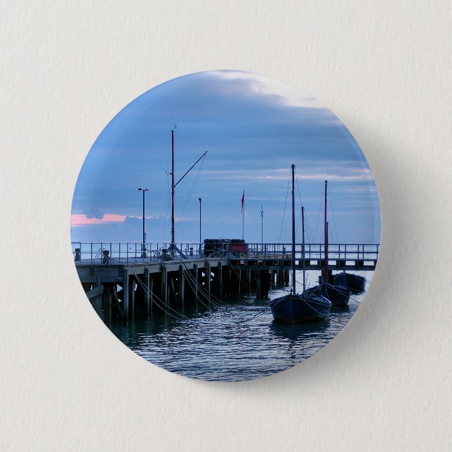 CHAPA REDONDA DE 5 CM VISTAS DE GALES (Anverso)