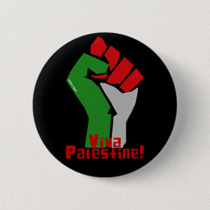 Chapa Redonda De 5 Cm Viva Palestina