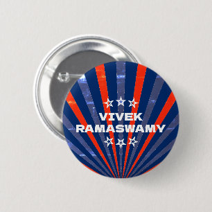 Chapa Redonda De 5 Cm Vivek Ramaswamy Elecciones 2024