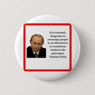 Chapa Redonda De 5 Cm Vladimir Putin