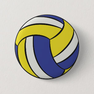 Chapa Redonda De 5 Cm Voleibol
