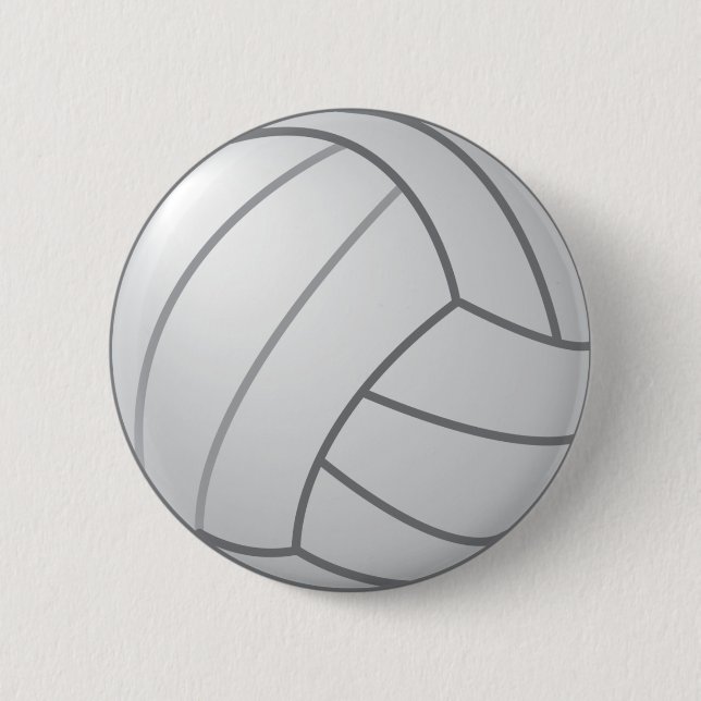 Chapa Redonda De 5 Cm Voleibol (Anverso)