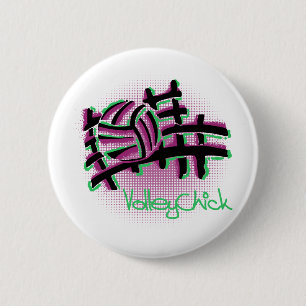 Chapa Redonda De 5 Cm VolleyChick Netzo