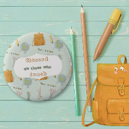 Chapa Redonda De 5 Cm Volver a los amigos de la escuela