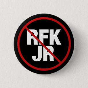 Chapa Redonda De 5 Cm Votación contra Robert F. Kennedy