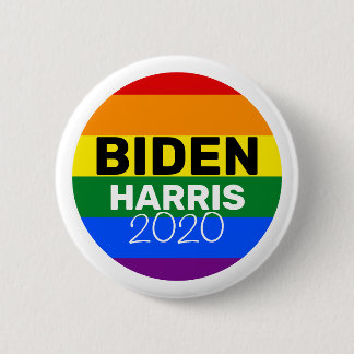 Chapa Redonda De 5 Cm Votación por Joe Biden y Kamala Harris 2020