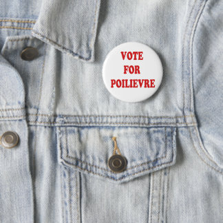 CHAPA REDONDA DE 5 CM VOTAR POR EL POLÍTICO