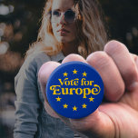 Chapa Redonda De 5 Cm Votar por las futuras elecciones europeas de 2024<br><div class="desc">botón Votar por nuestro futuro Europa Elecciones 2024</div>