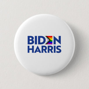 Chapa Redonda De 5 Cm Vote Biden Harris Lgbt Lgbtq Progreso Bandera del 