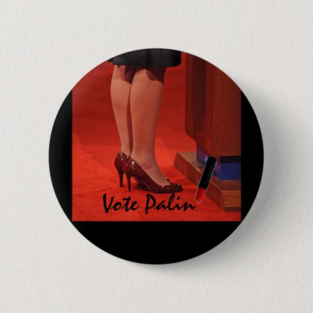 Chapa Redonda De 5 Cm votepalin (Anverso)