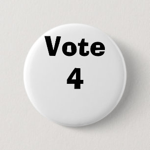 Chapa Redonda De 5 Cm Voto 4