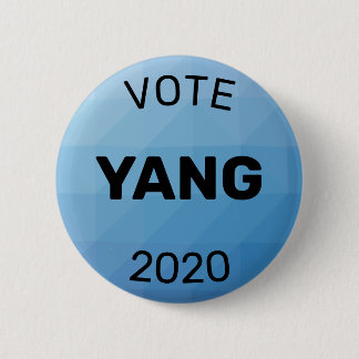 Chapa Redonda De 5 Cm Voto Andrew Yang 2020