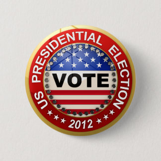 Chapa Redonda De 5 Cm Voto de la elección presidencial 2012