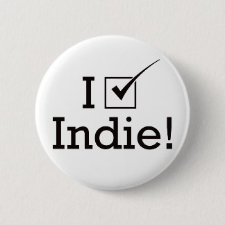 Chapa Redonda De 5 Cm Voto indie