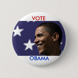 Chapa Redonda De 5 Cm Voto Obama