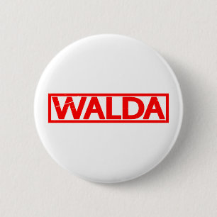 Chapa Redonda De 5 Cm Walda Stamp