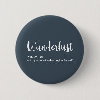 Wanderlust definición color azul blanco