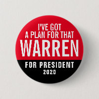 Warren divertido para el presidente 2020
