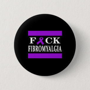 Chapa Redonda De 5 Cm Warrior Awareness Purple Ribbon Gift