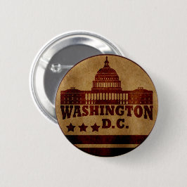 Chapa Redonda De 5 Cm Washington DC