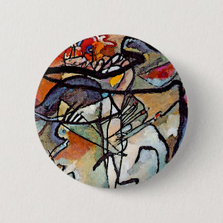 Chapa Redonda De 5 Cm Wassily Kandinsky - Composición Cinco Arte Abstrac