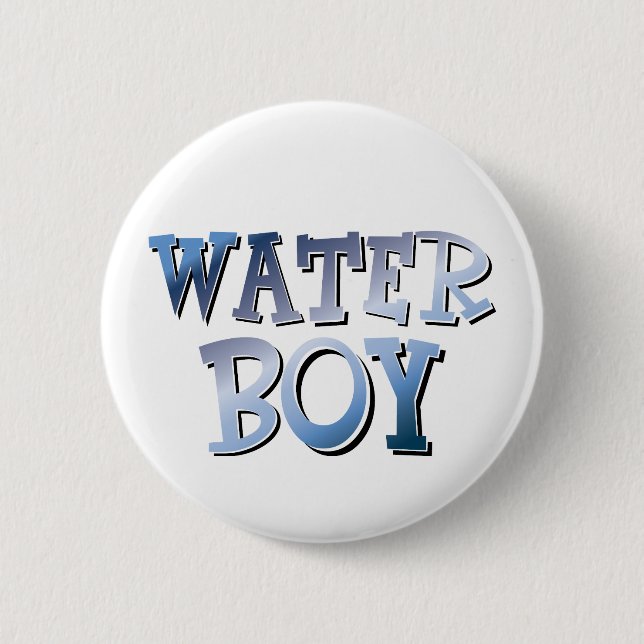 Chapa Redonda De 5 Cm WaterBoy (Anverso)