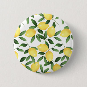 CHAPA REDONDA DE 5 CM WATERCOLOR LEMONS