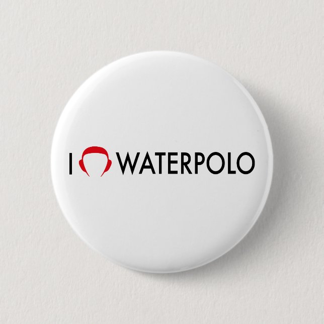 Chapa Redonda De 5 Cm waterpolo (Anverso)