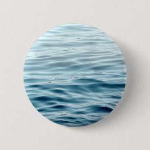 Chapa Redonda De 5 Cm Waved blue water
