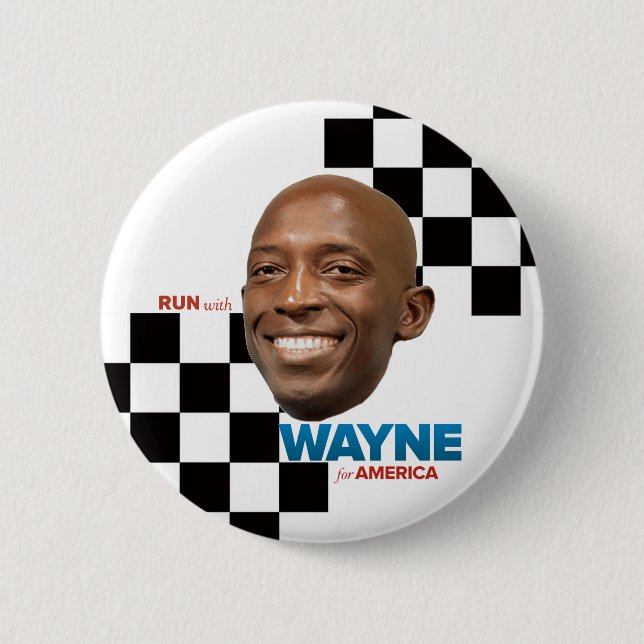 Chapa Redonda De 5 Cm Wayne Messam 2020 (Anverso)