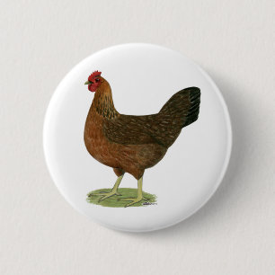 Chapa Redonda De 5 Cm Welverano Hen
