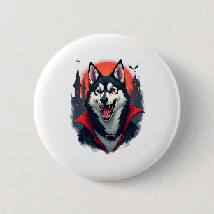 Chapa Redonda De 5 Cm Werewolf Beagle Howl