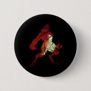 Chapa Redonda De 5 Cm Werewolf Wolf Moon Werewolf Silhouette Halloween C