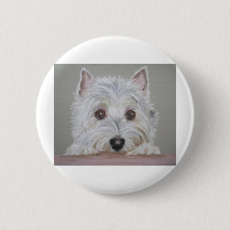 Chapa Redonda De 5 Cm Westie