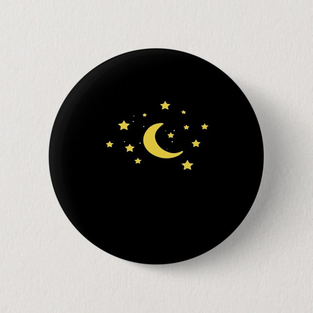 Chapa Redonda De 5 Cm Whimsigoth Night Sky Sun Moon Witchen (Anverso)